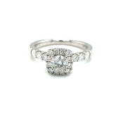 Halo Engagement Ring